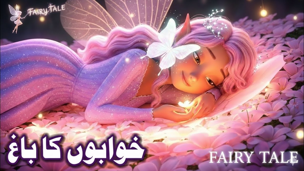 جادوئی پری اور خوابوں کا باغ: روشن آرا تتلی کی کہانی | Urdu Fairy Tales
