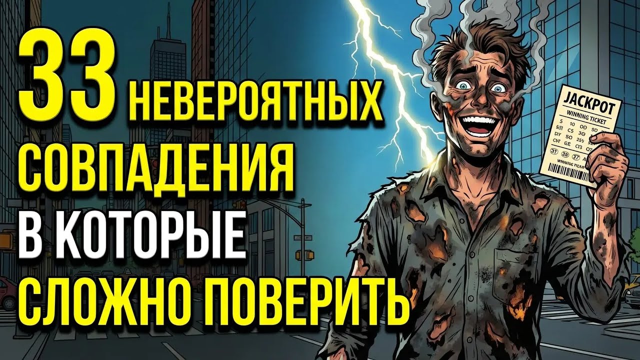 33 невероятных совпадения в которые СЛОЖНО ПОВЕРИТЬ