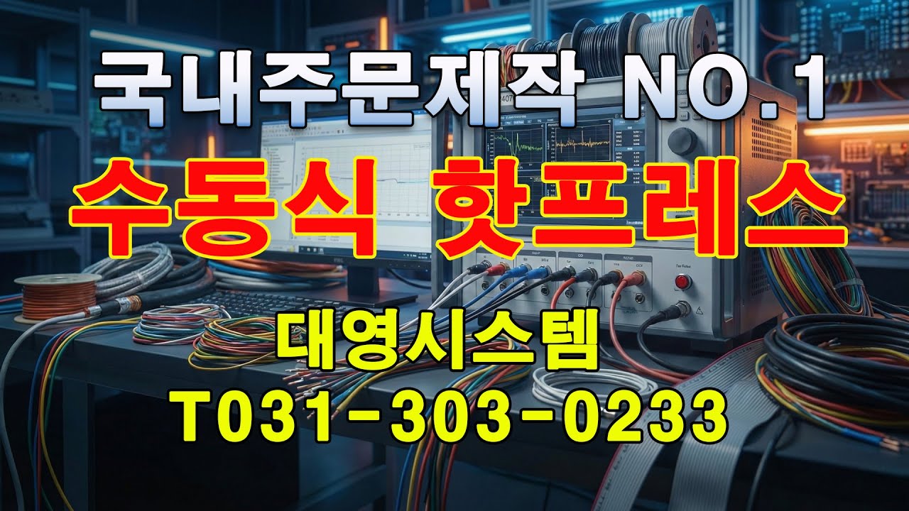 수동식 핫프레스(Hot Press)/가열시편압축성형기