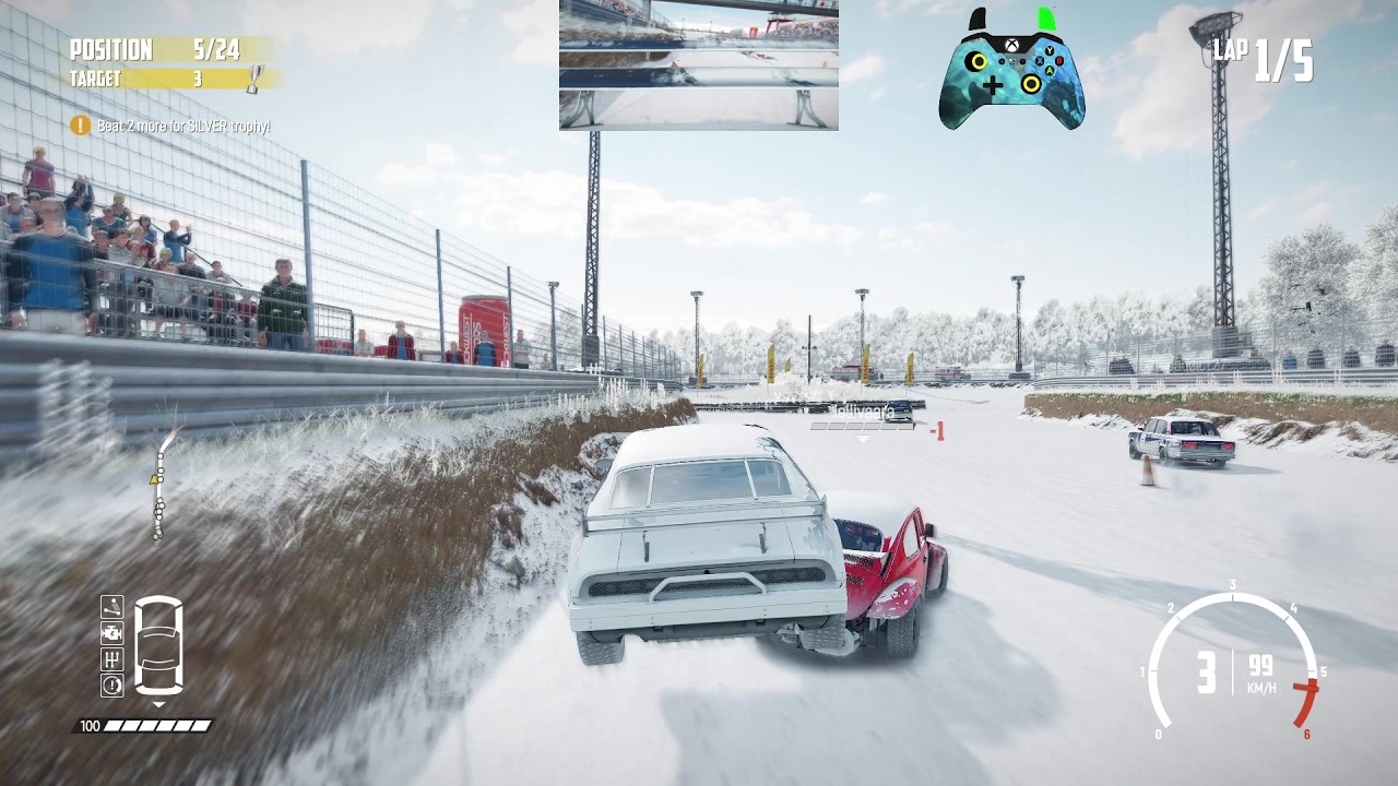 Wreckfest 26.02.20 Speedemon Rumble Race - Crash Canyon Main Circuit