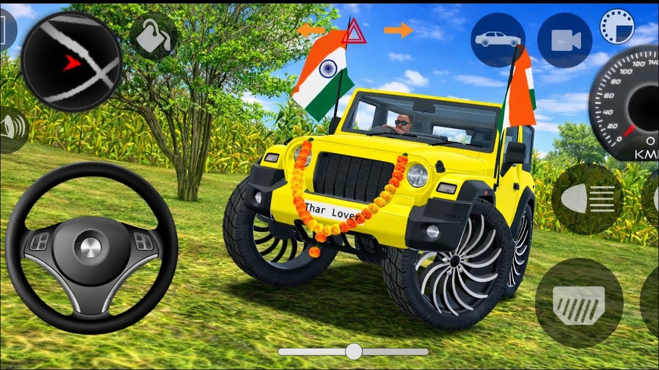 Modified Mahindra Thar Car Games: Indian Cars (Gadi Wala Game) - Car Game Android Gameplay 2026