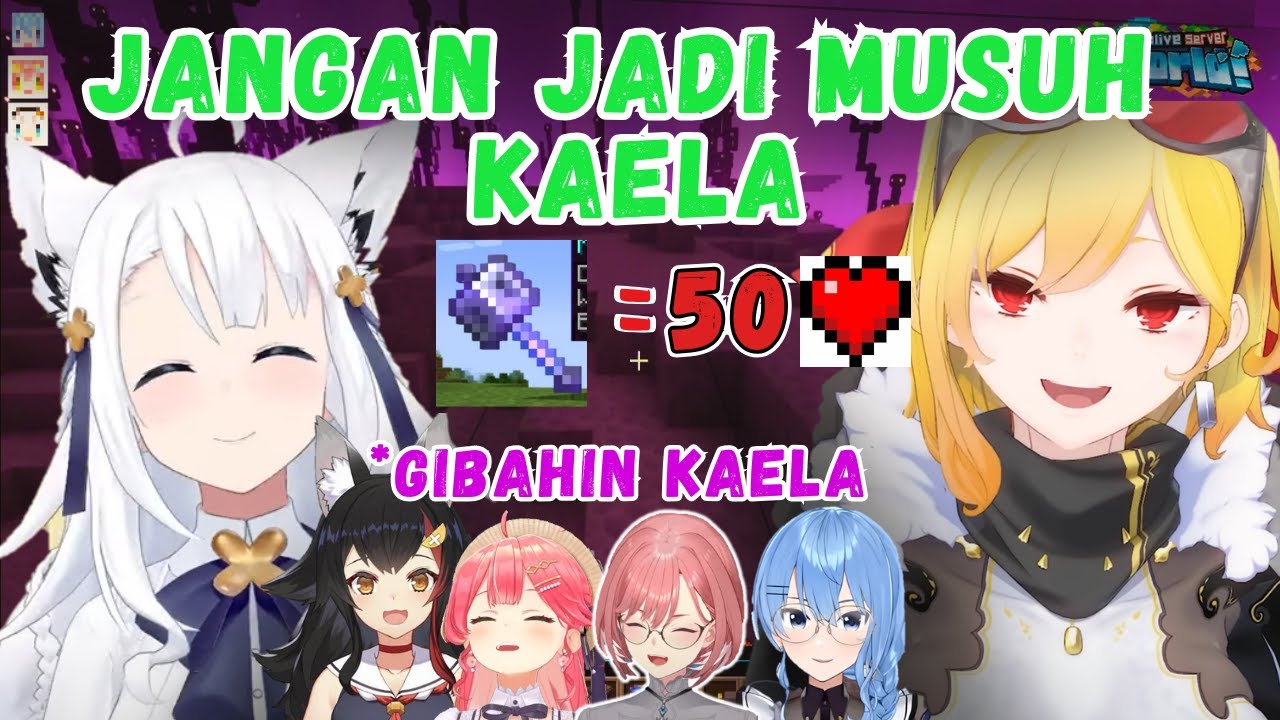 KAELA Kena Gibah Tim Raid Nether JP Yang Lagi Prepare Dan FUBUKI Tidak Mau Musuhan【Hololive | Clip】