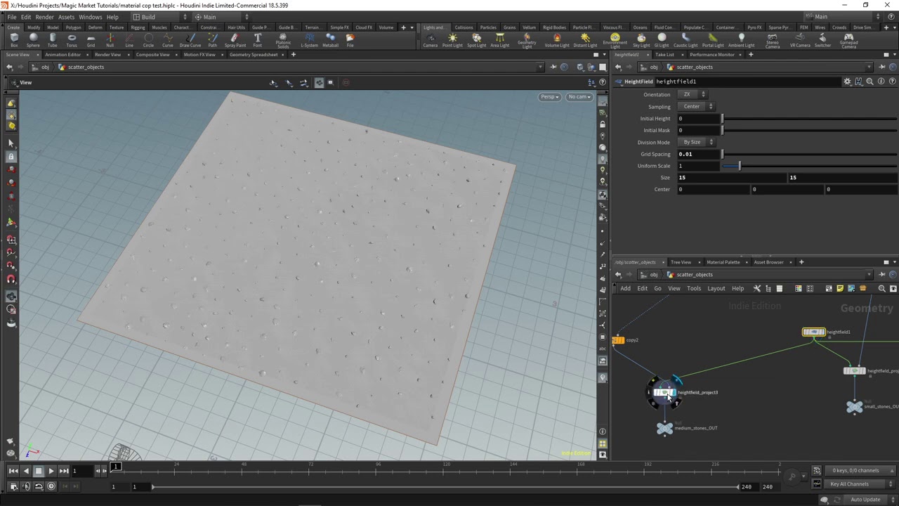 Magic Market | Terrain Concepts 2 | COP Texturing