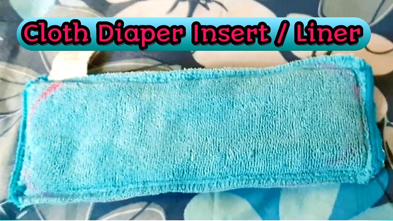 How to make Cloth Diaper insert | Diaper liner| DIY Diaper inserts ( hindi )