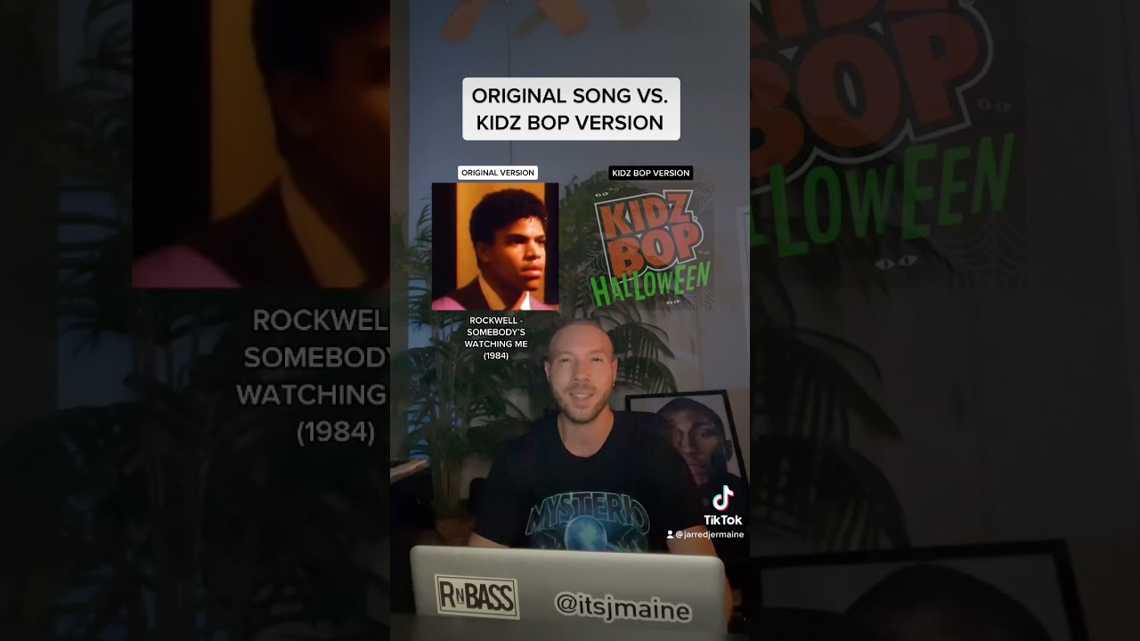 Original Song Vs. Kidz Bop Version: Rockwell - Somebody&rsquo;s Watching Me #shorts #michaeljackson #music