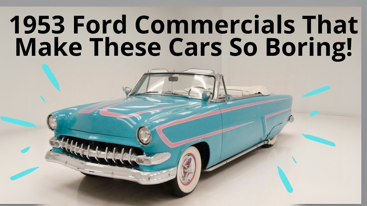 1953 Ford Sunliner, Victoria, & Courier Commercials