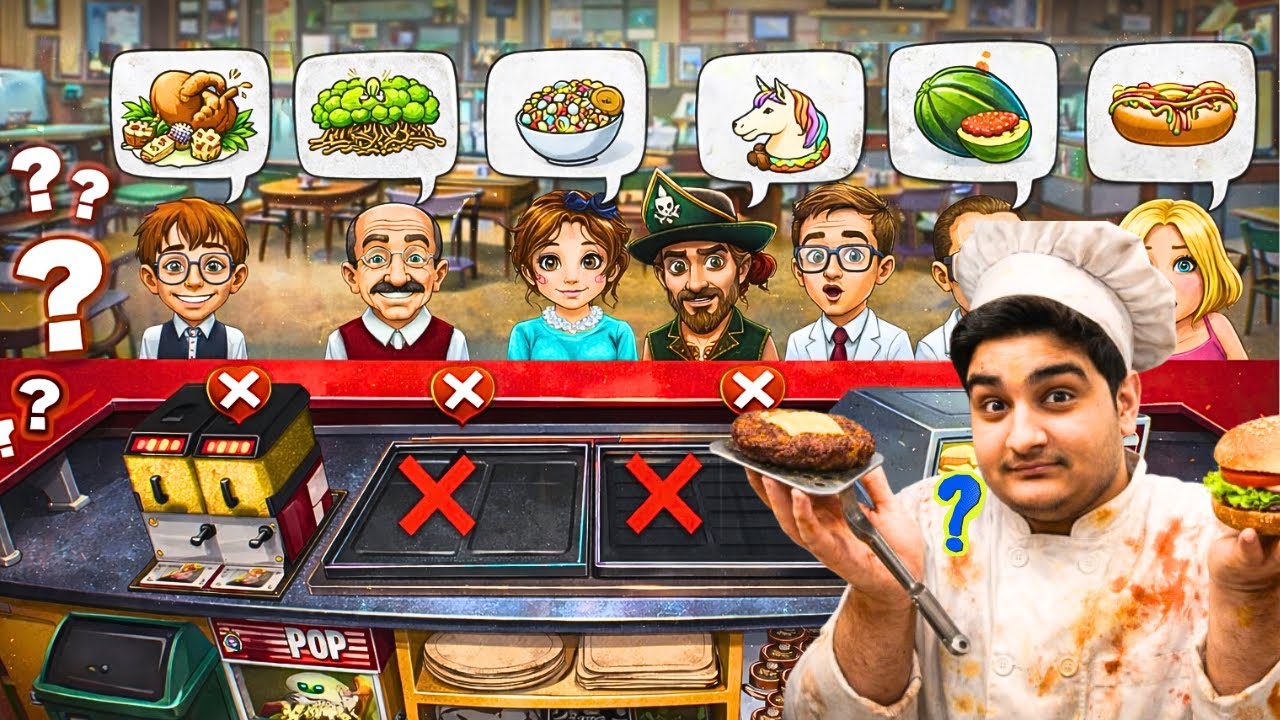 Weird Customer Orders Forced Me to Close My Burger Cafe 😱 | Sanyam Jain