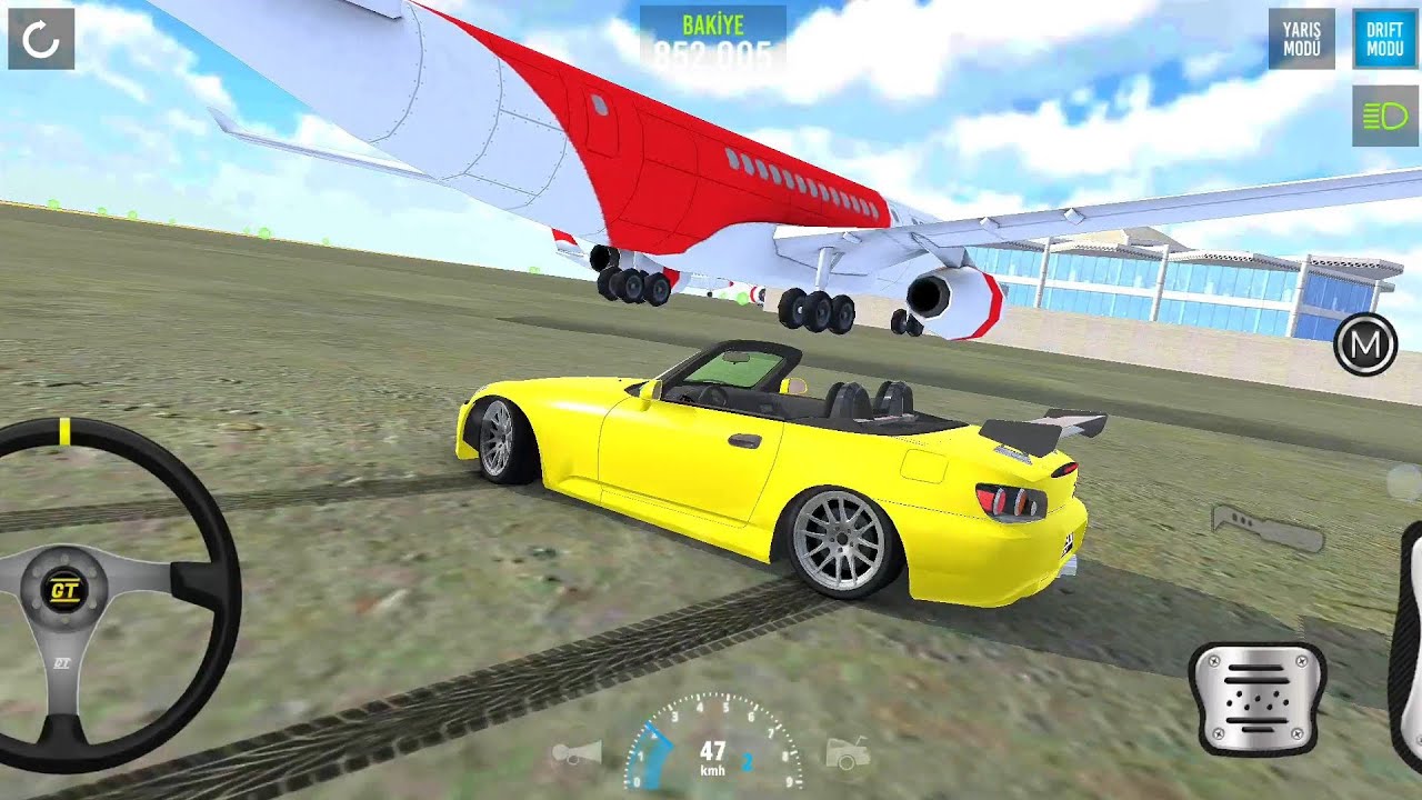 S2000 İLE HAVAALANINDA YANLAMA 