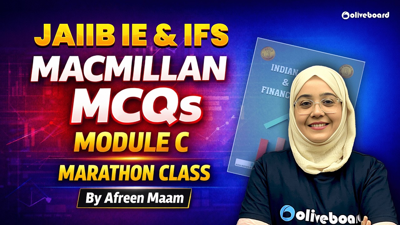 JAIIB IE & IFS Module C Marathon 2026 | Macmillan MCQs Complete | JAIIB IE & IFS Preparation