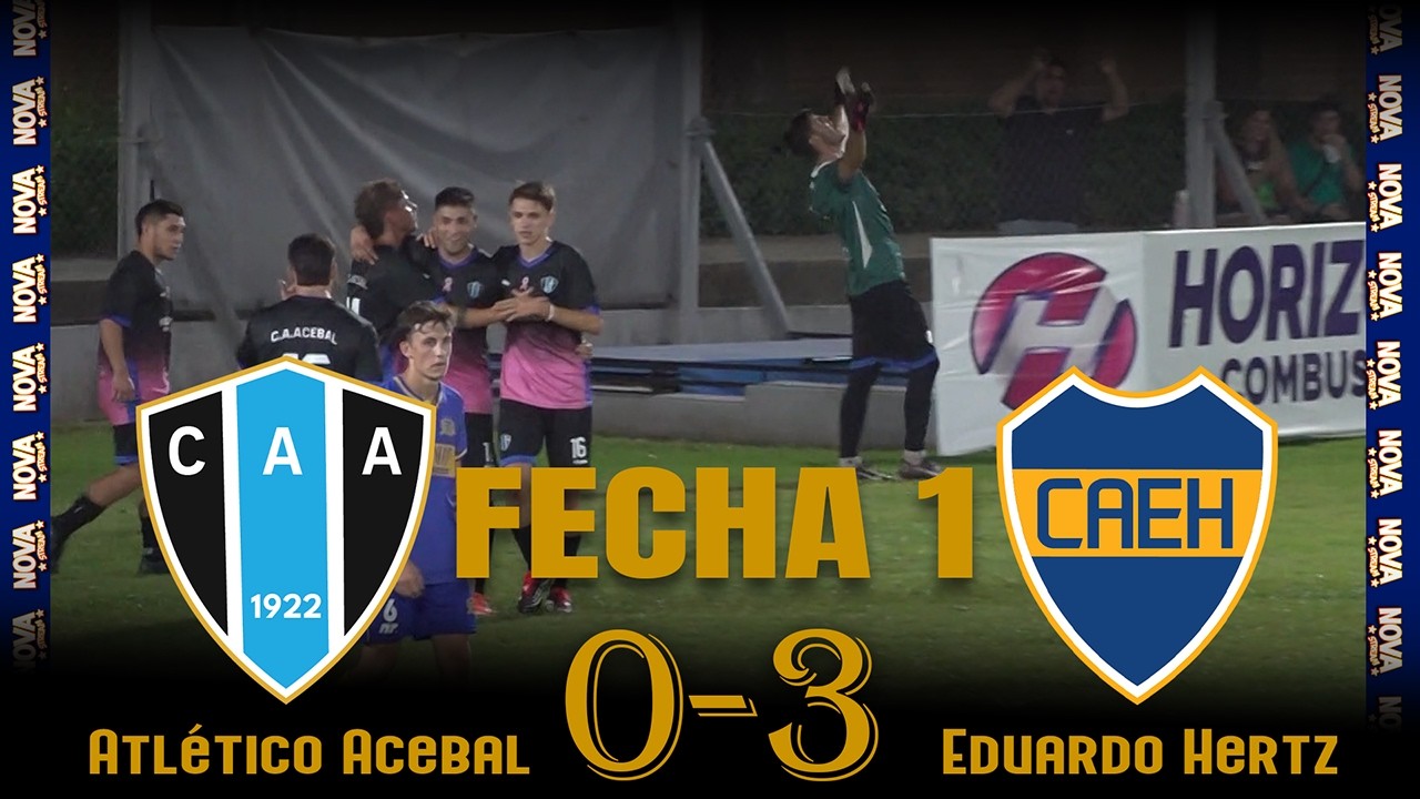 ATLETICO ACEBAL - EDUARDO HERTZ (Fecha 1 LDS Primera División Domingo 22 de Febrero de 2025)