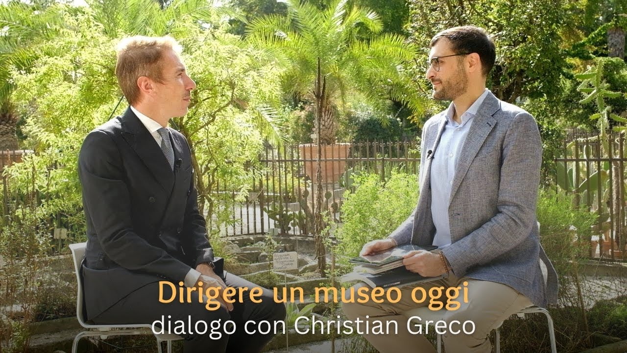 Dirigere un museo oggi – dialogo con Christian Greco