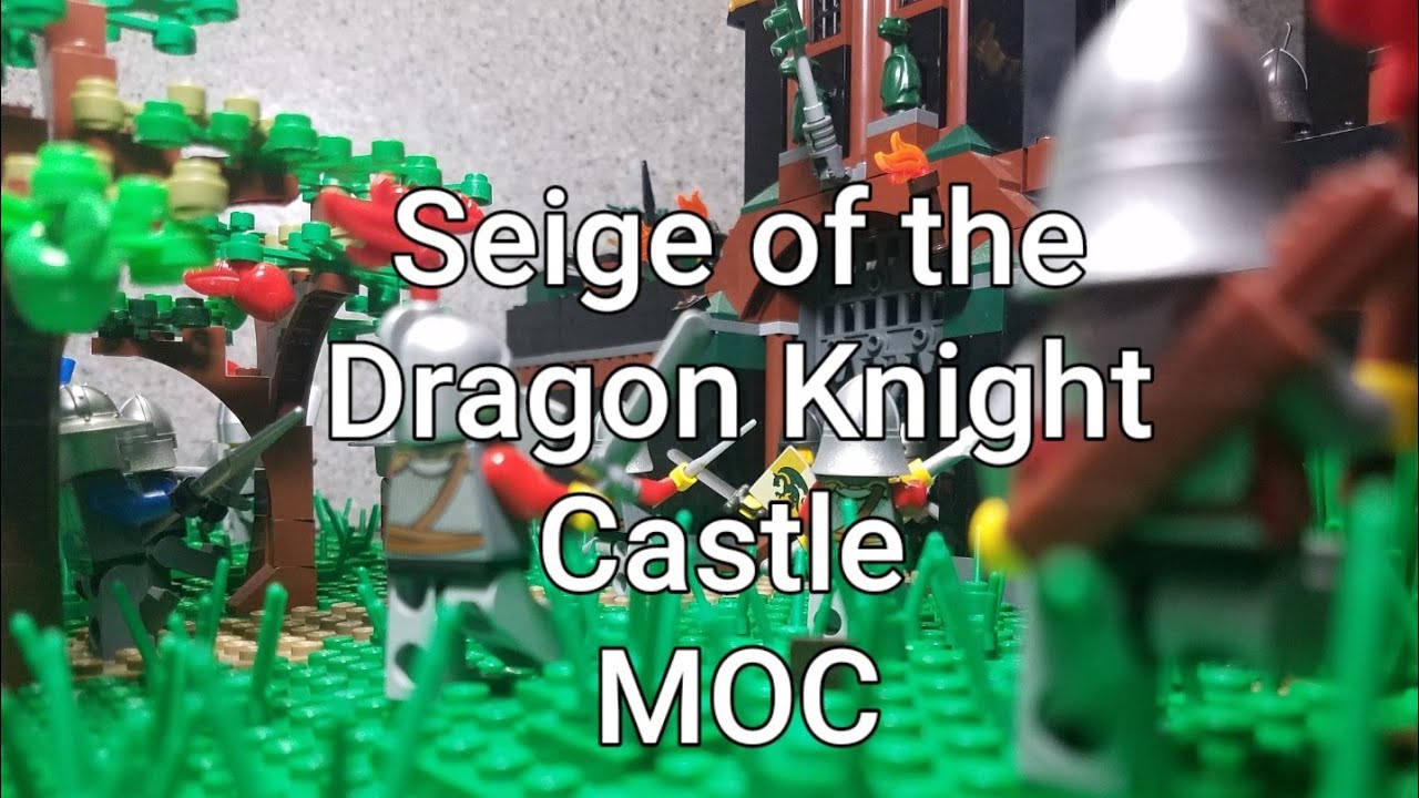 Seige of the Dragon Knight Castle LEGO Castle Moc