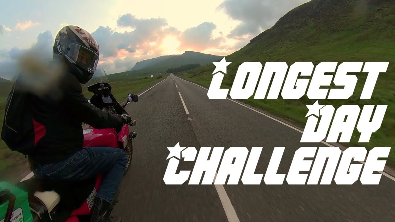 Longest Day Challenge. The ultimate stupid motorcycle adventure! Lands End to John O'Groats in a day