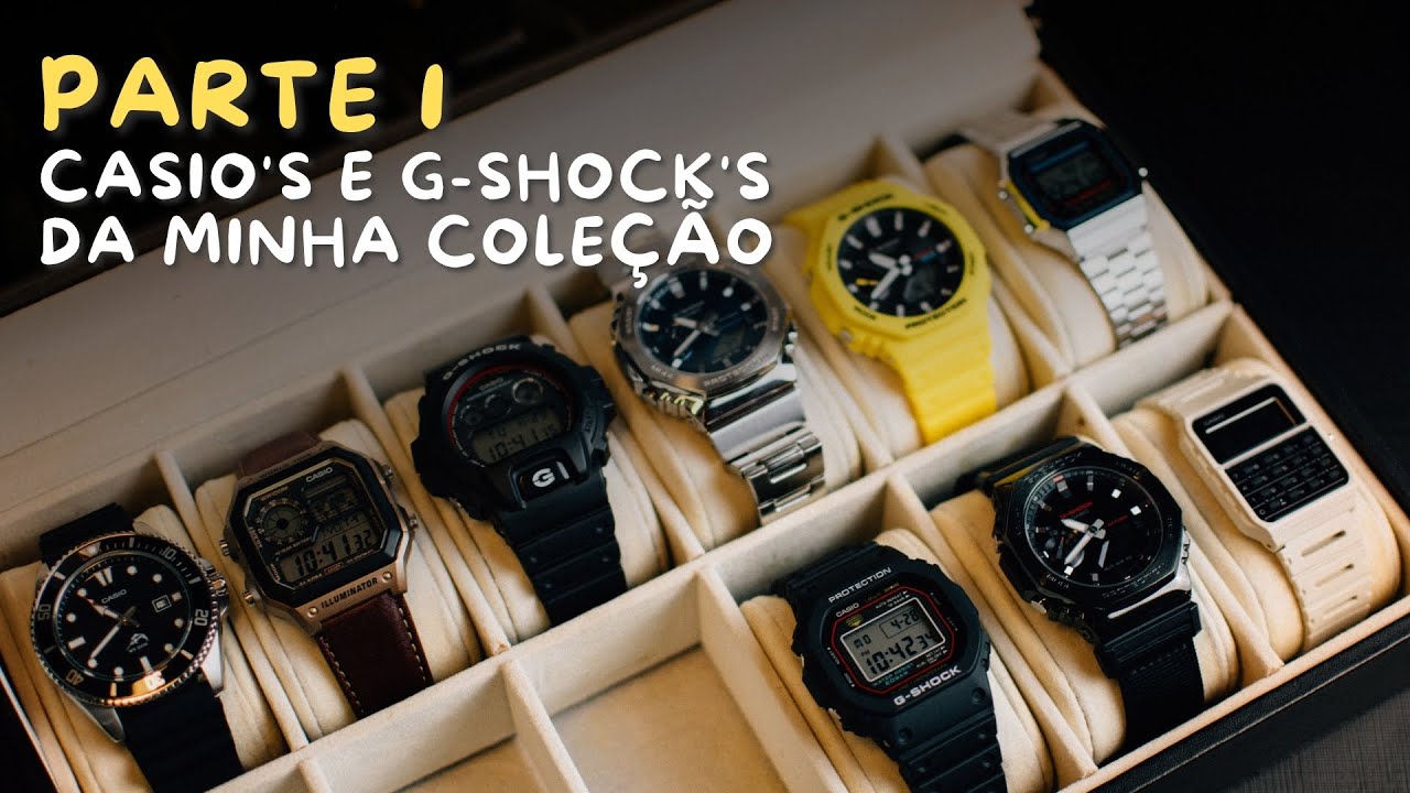 Casios e G-Shocks da Minha Coleção: Valores, Aprendizados, Recomendações e Notas para Cada Relógio
