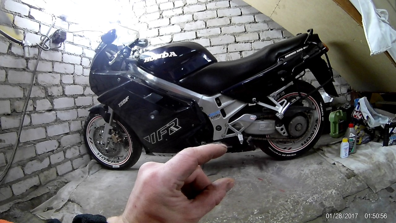 HONDA VFR 750 f обзор ч.3 