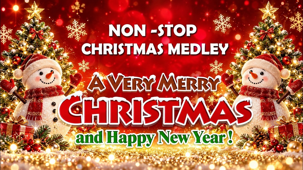 Nonstop Christmas Songs Medley 2027 🎄 Greatest Old Christmas Songs Medley 2027 🎅🏼