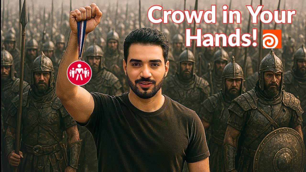 CrowdX: Smarter Crowd Simulation for Every 3D Artist