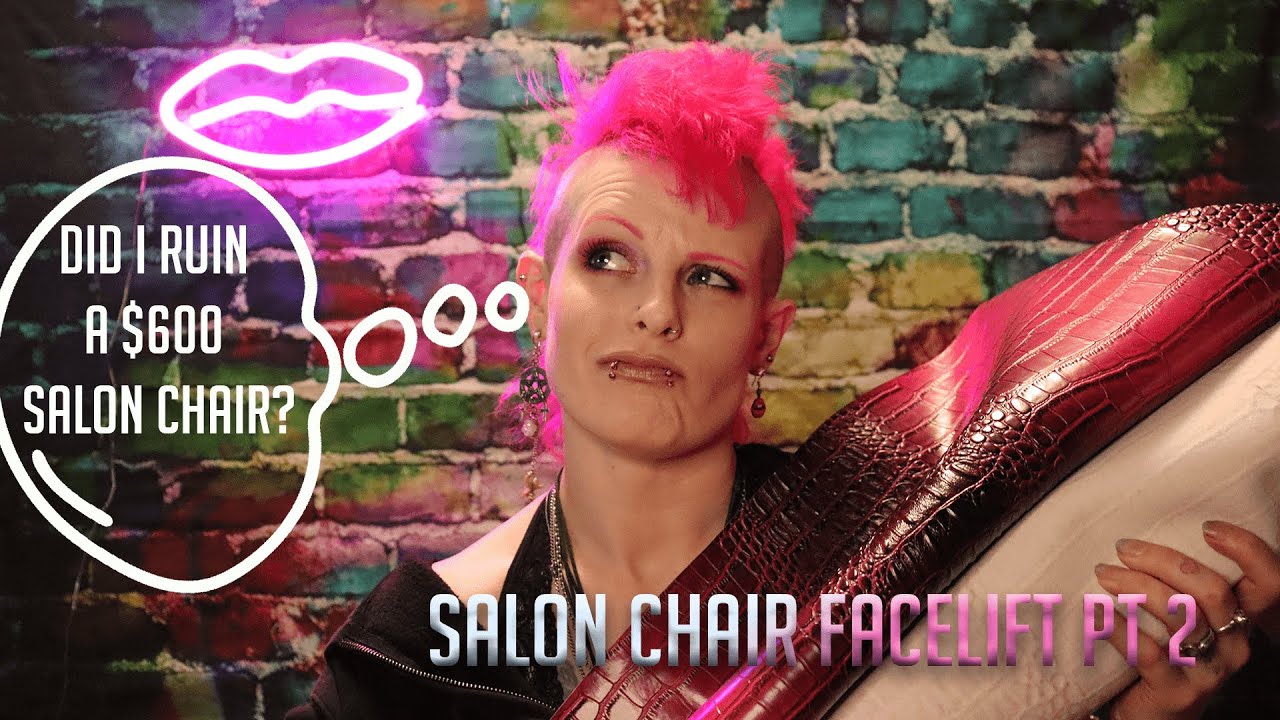 Salon Chair Facelift | DIY Reupholstery Project: Patterning Part 2 of 3