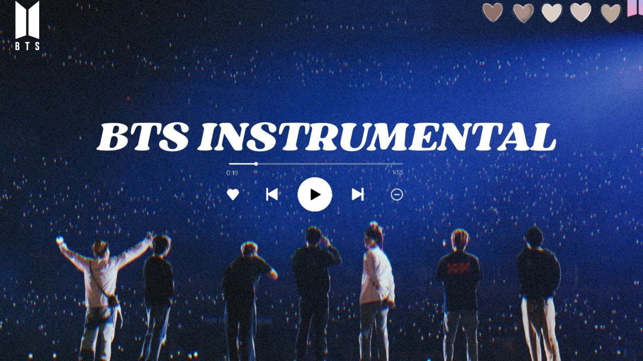 BTS instrumental playlist 2 for study, sleep, chill.(slow beats)