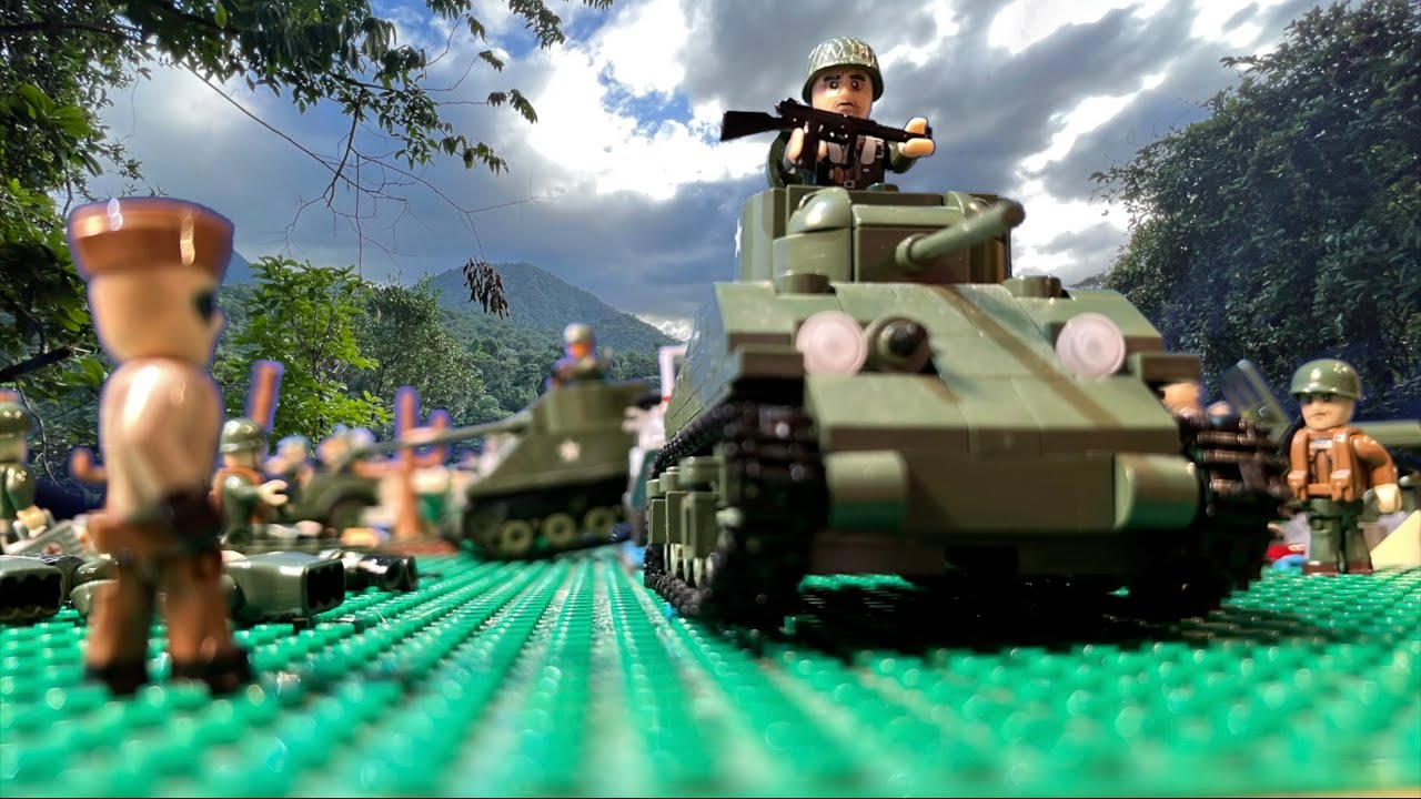 LEGO Мальчики из Пуэнт-дю-Хок (Полный фильм) | Стоп-моушн