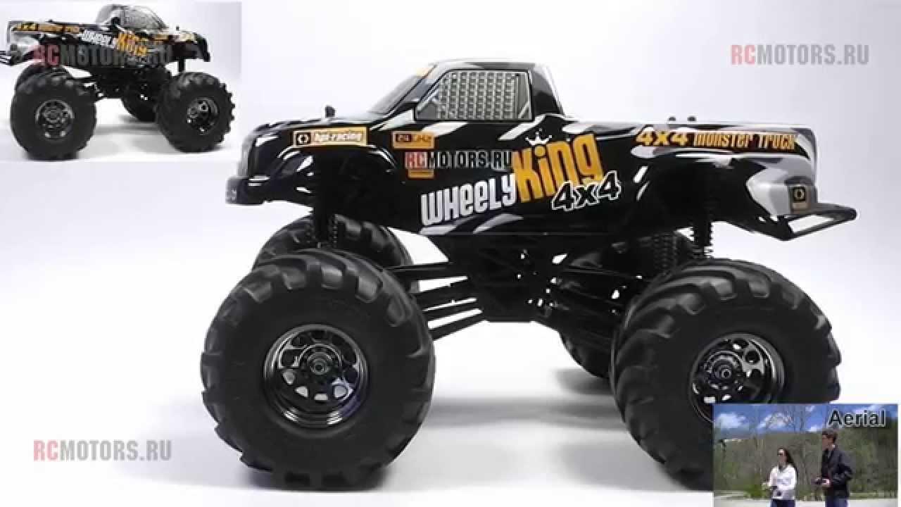 Видео-обзор модели HPI Wheely King 4x4 от RCMOTORS.RU