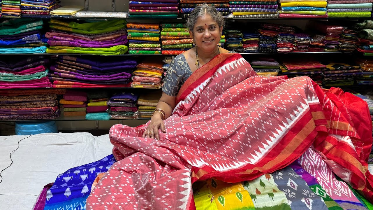 IKKAT Pattu Sarees from Rs:6000/- to 6800/-|Free Shipping(INDIA)|Sree DSR WEAVES|WhatsApp:9010505186
