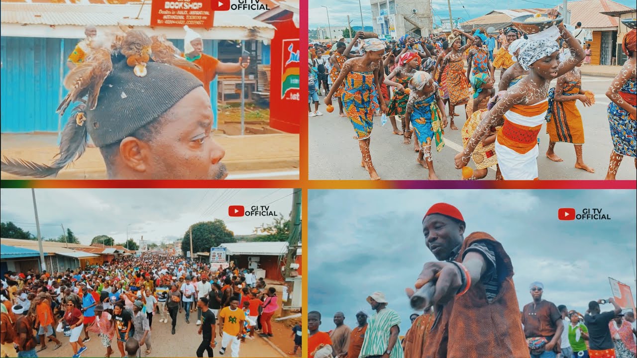 African Lifestyle. The Ho Dome Celebrates Yam Festival Separately. WHY?