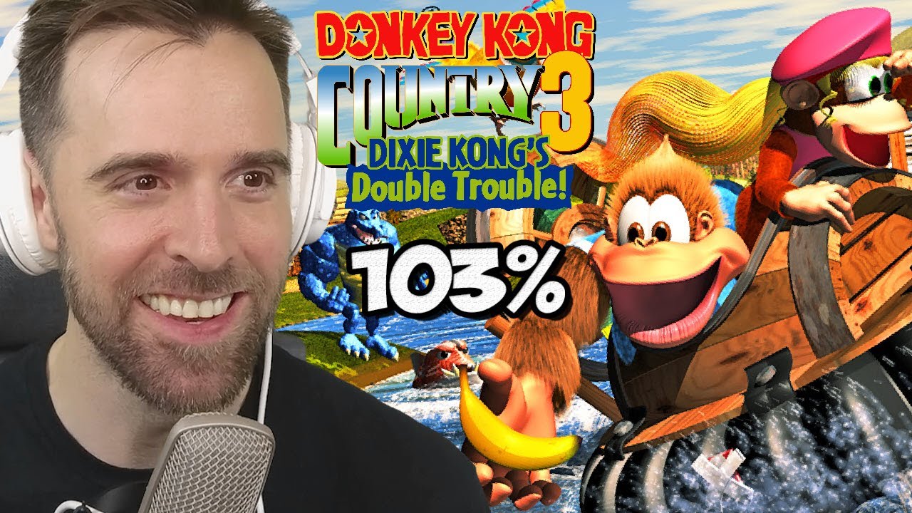 Donkey Kong Country 3 (SNES) - 103% Playthrough