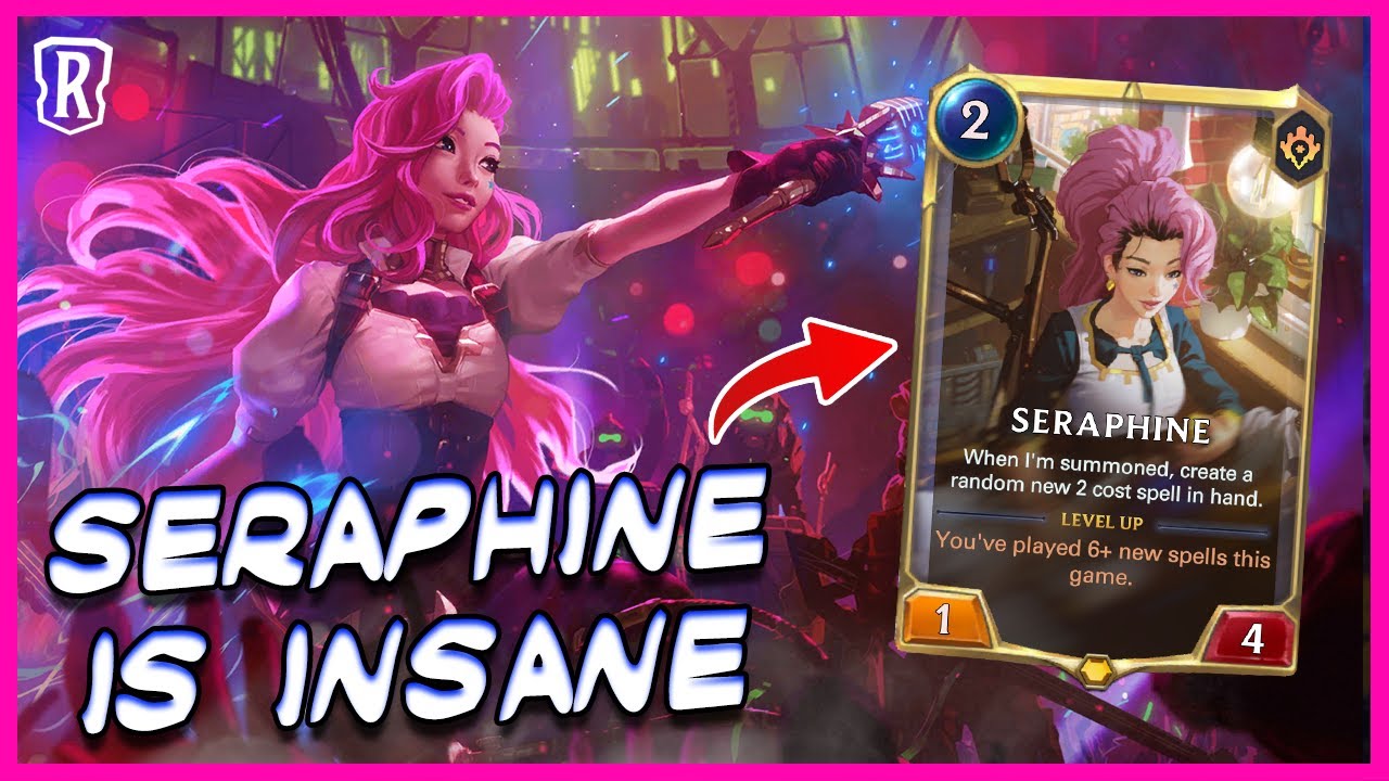 *NEW* CHAMPION! Seraphine looks SO GOOD - Legends of Runeterra Reveal - REACTION