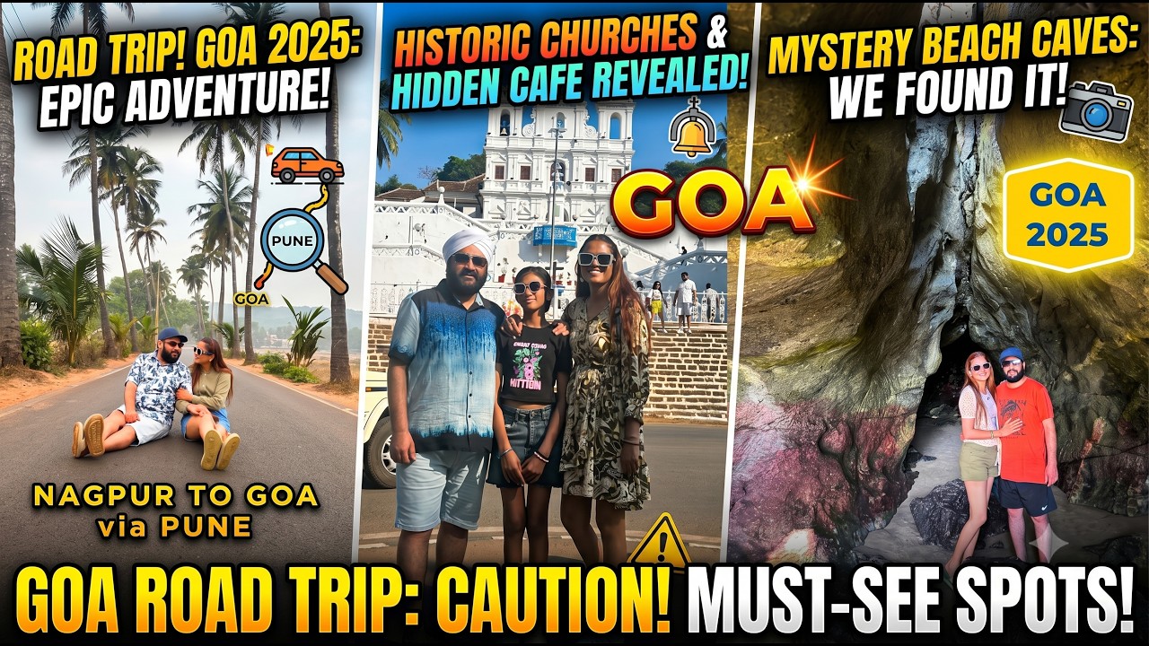Nagpur to Goa by Road Trip 2025 | Samruddhi Mahamarg | Pune to Goa by Road Trip 2025 | Goa Fun