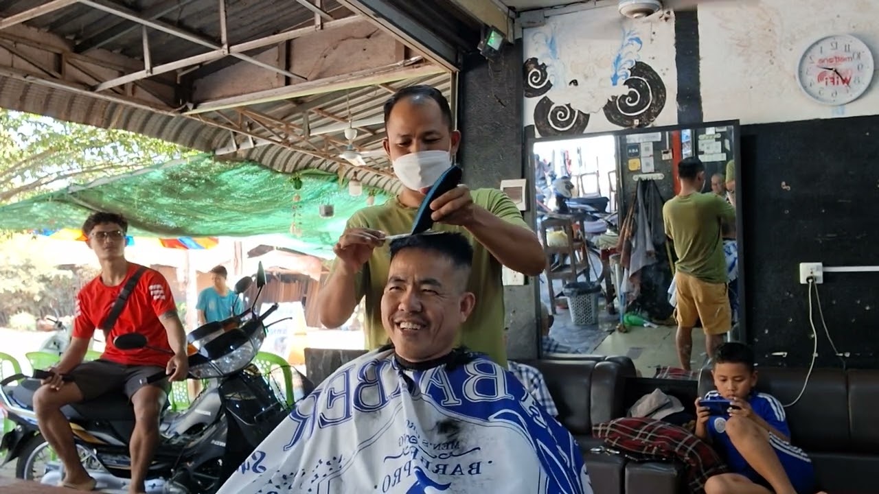 #មករាកាត់សក់ផ្សាដើមក្រឡាញ់ #barbershop #barberlove #hairstyles #barber 