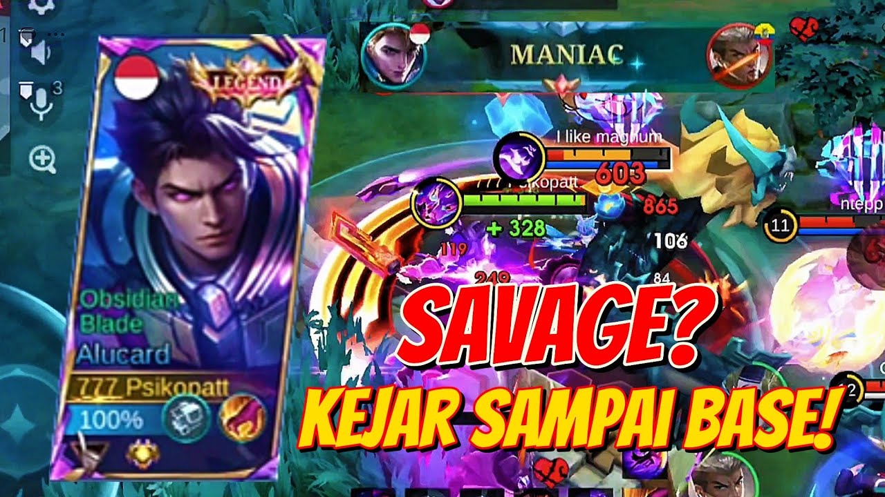 GAK DIKASIH PULANG! 😡 DIKEJAR SAMPAI BASE, PERPEK AUTO MANIAC!/MLBB