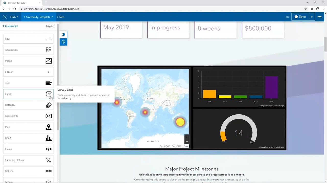 ArcGIS Hub for Data Sharing, Student Projects, and Community Engagement