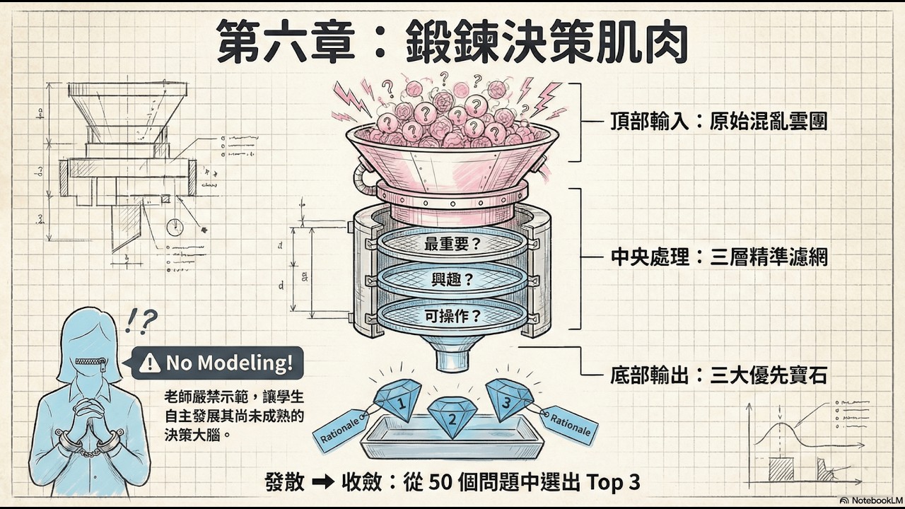 自主學習的提問技巧第6課：從發散到收斂：鍛鍊優先排序的肌肉