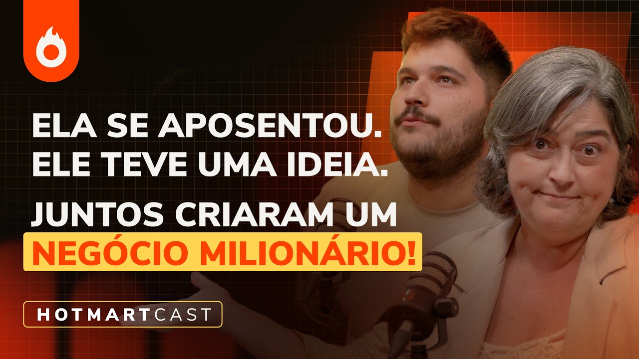 Ela Criou um Negócio MILIONÁRIO Depois de se Aposentar | Osana Macramê e André - Hotmart Cast #176