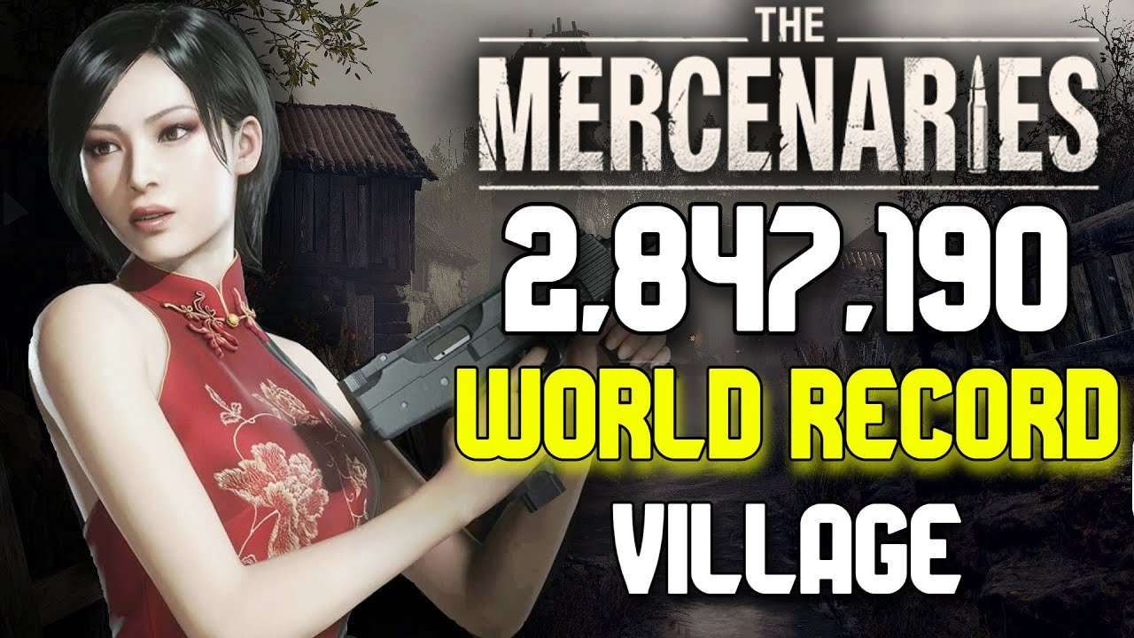 Resident Evil 4 Remake Mercenaries | 2,847,190 Ada Dress (Village) World Record S++