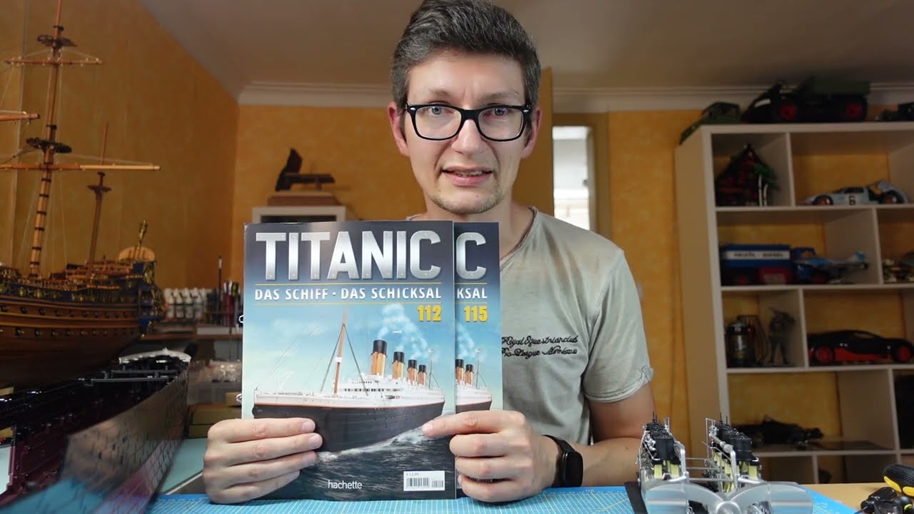 Bau die Titanic Hachette Ausgabe 112 bis 115