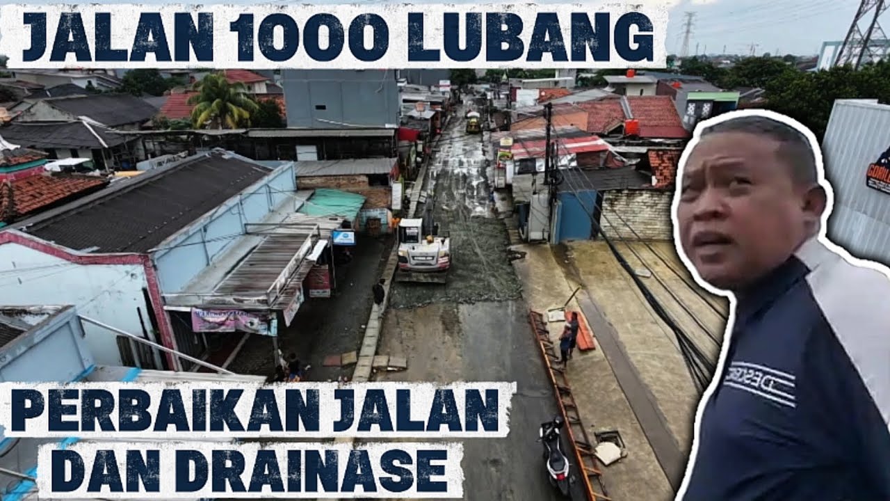 JALAN 1000 LUBANG‼️SOLUSI PEMKOT BEKASI‼️UNTUK PERBAIKAN JALAN DAN DRAINASE❗️ALOKASI DANA 3,5 M