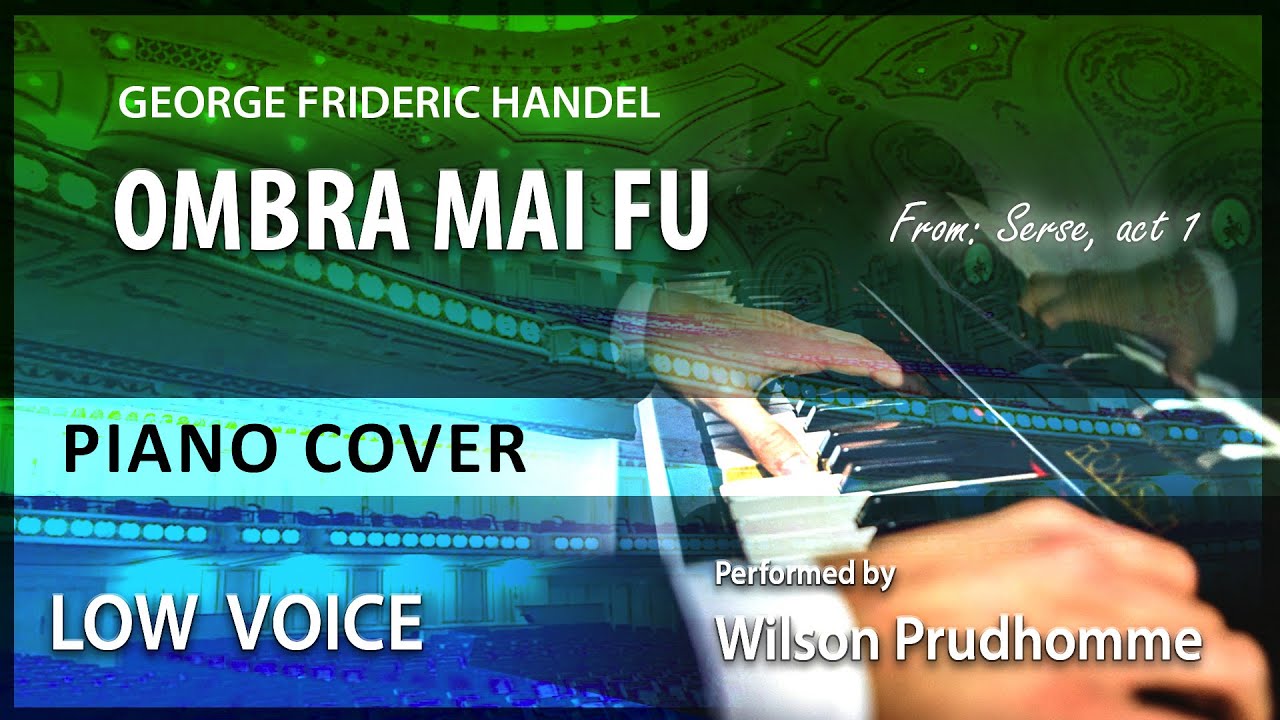 Ombra mai fu Piano Handel D major