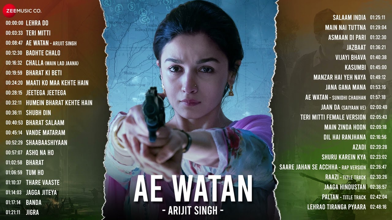 Bollywood Patriotic Songs - Full Album | Teri Mitti, Ae Watan, Lehra Do | Hindi Patriotic Songs