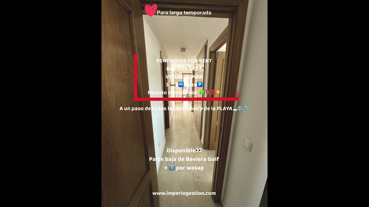 PENTHOUSE BAVIERA GOLF. CALETA DE V&Eacute;LEZ M&Aacute;LAGA.