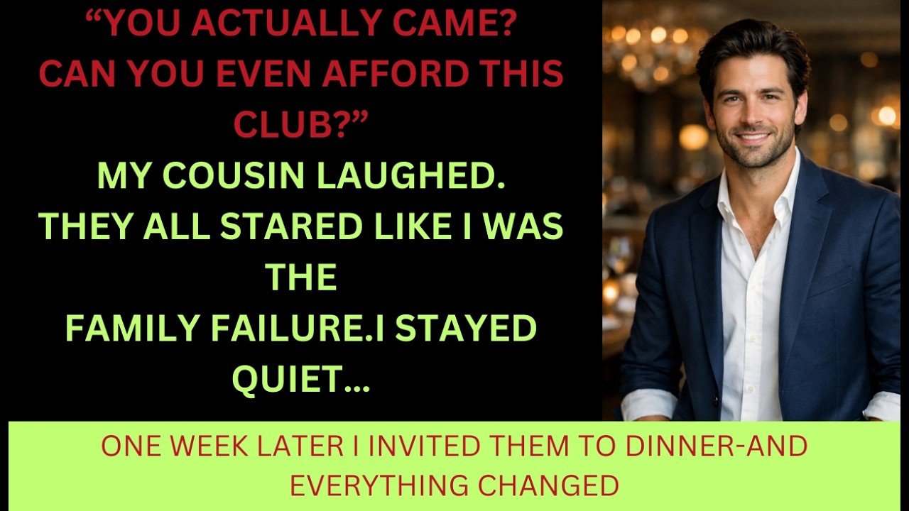 They Humiliated Me at the Family Reunion… What I Did Next Changed Everything