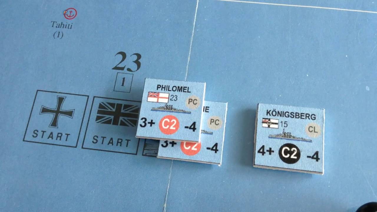 The Far Seas - World War I naval Game