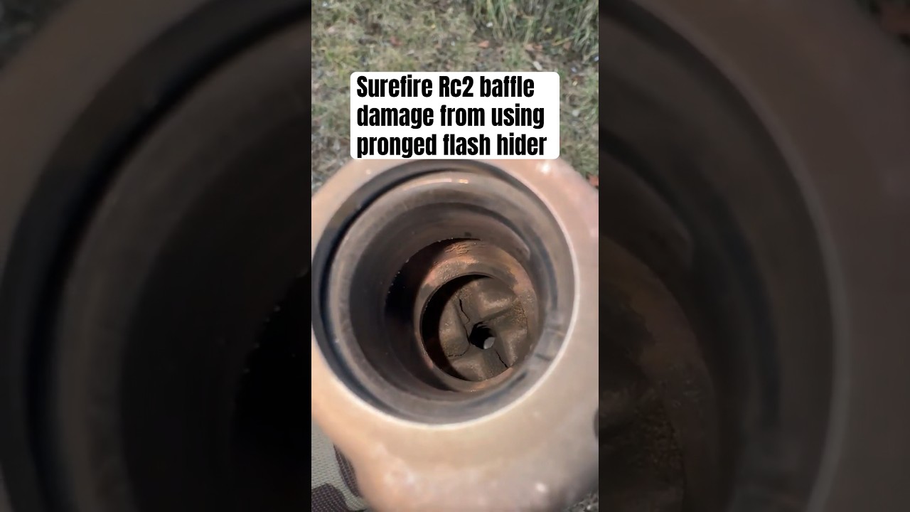 Surefire Rc2 damage &hellip;🪇🫣 #surefire #rc2 #notmycan