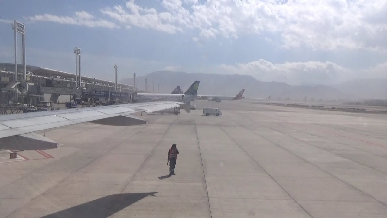 Pushback, carreteo y despegue | Santiago de Chile | LATAM A320
