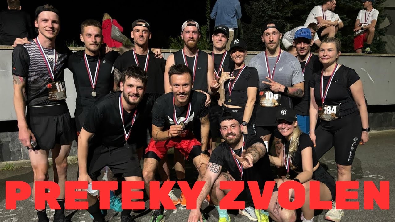 ŠRÉGOM NOČNÝM ZVOLENOM...ĎALŠÍ PRETEK ZVOLENSKEJ BEŽECKEJ LIGY