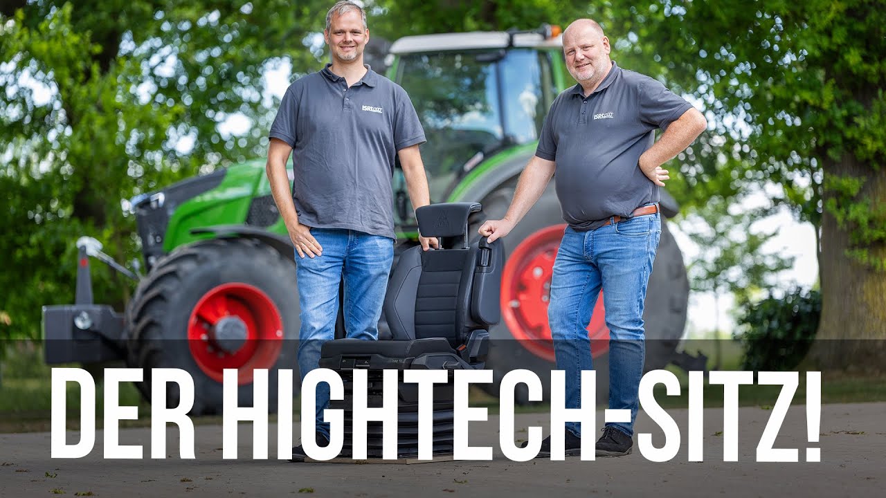 Der Hightech-Sitz von Isringhausen - Fendt 728 mit Titanium Leder