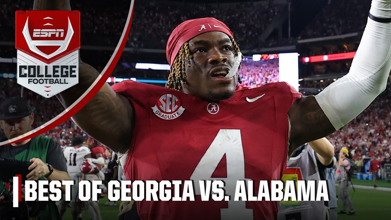 Georgia vs. Alabama played another ALL-TIMER 🍿 | ESPN College Football