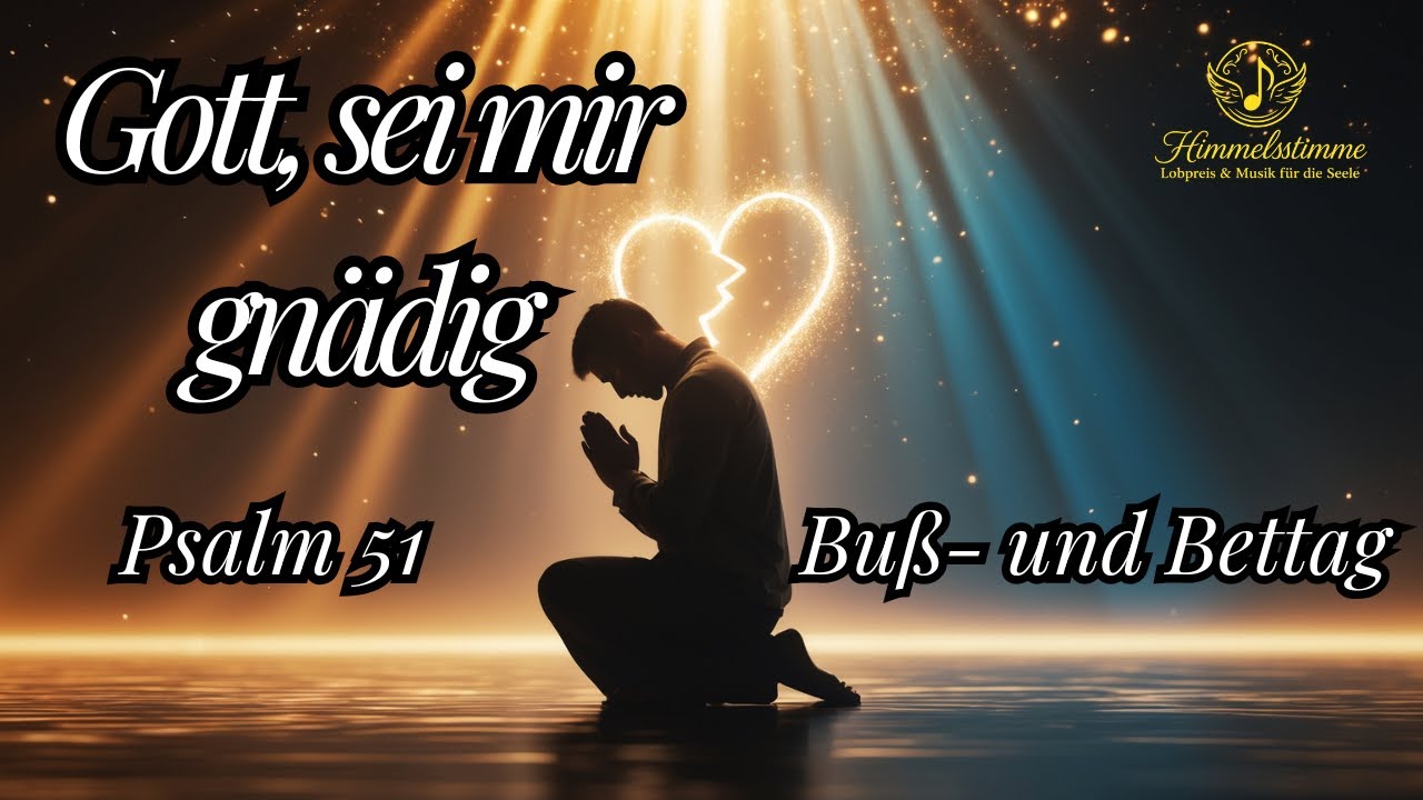 Worship - Gott, sei mir gn&auml;dig  |  Psalm 51 Bu&szlig;lied | Bu&szlig;- und Bettag 2025 | Deutsche Worship Musik