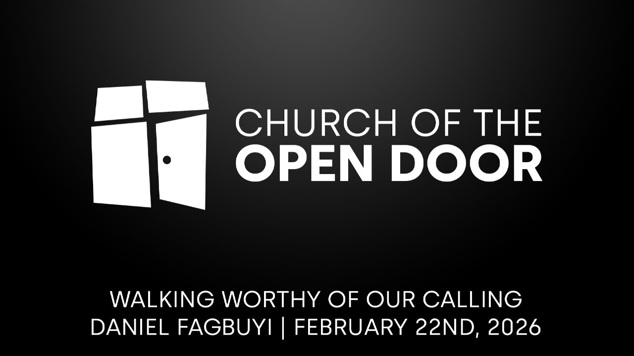 Walking Worthy of Our Calling | February 22nd, 2026